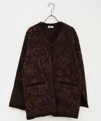 【COOHEM〈men's〉】GOBELIN JACQUARD KNIT JACKET_250828004517