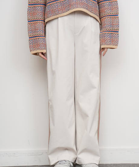 【COOHEM〈women's〉】KNIT SIDELINE P/T_250228003393