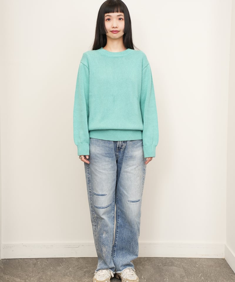 Yonetomi】WASHI COTTON KNIT P/O_241226000202 |