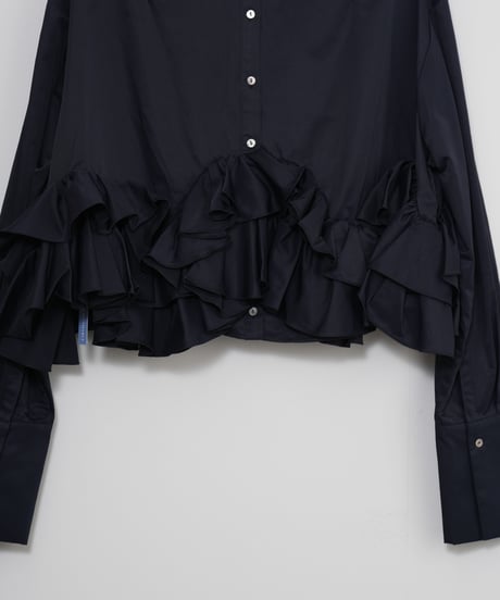 【MARILYN MOON】2way spiral raffle blouse_240807000488