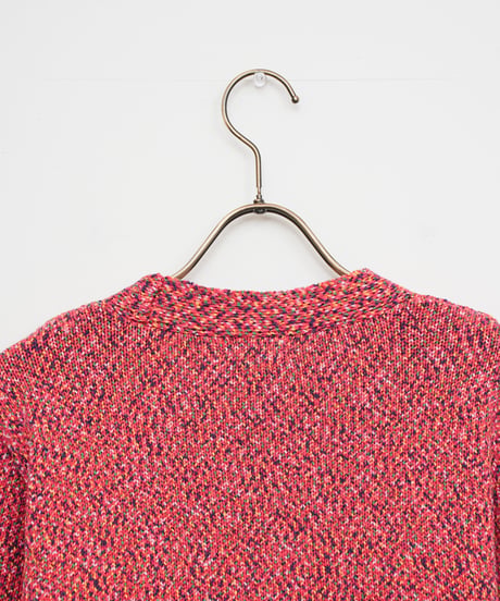 【COOHEM〈women's〉】FLECKED COTTON KNIT CARDIGAN_250802003313