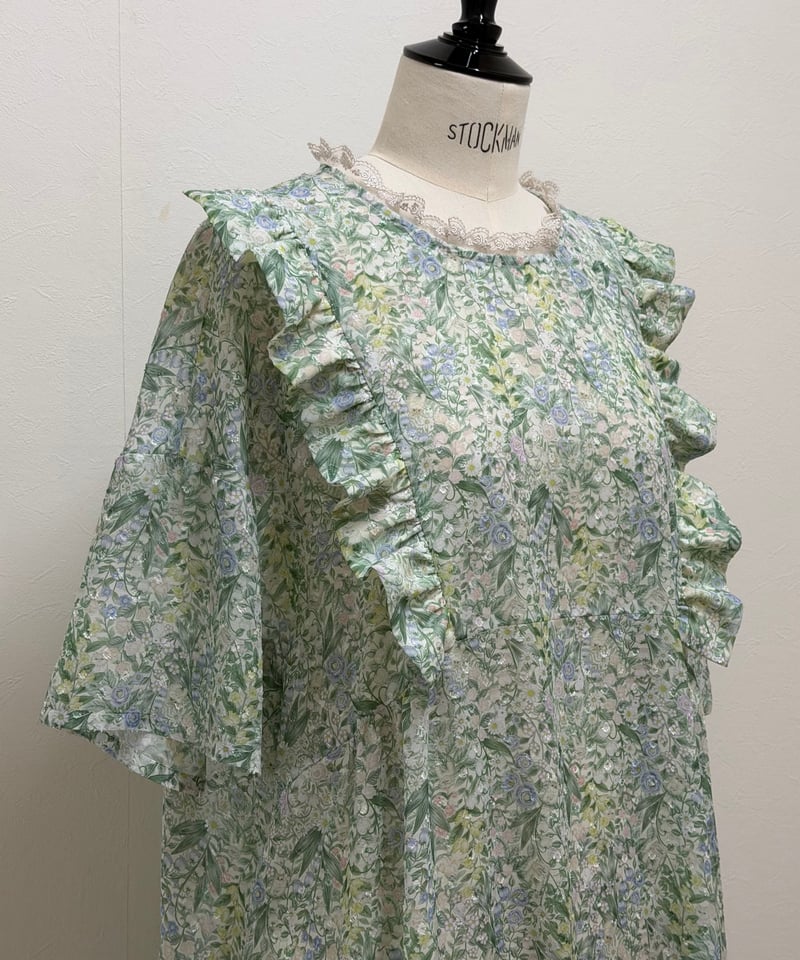 2/24締め切り※【yukiemon】秘密の猫庭ワンピース（M・3L） | EGAMI OF