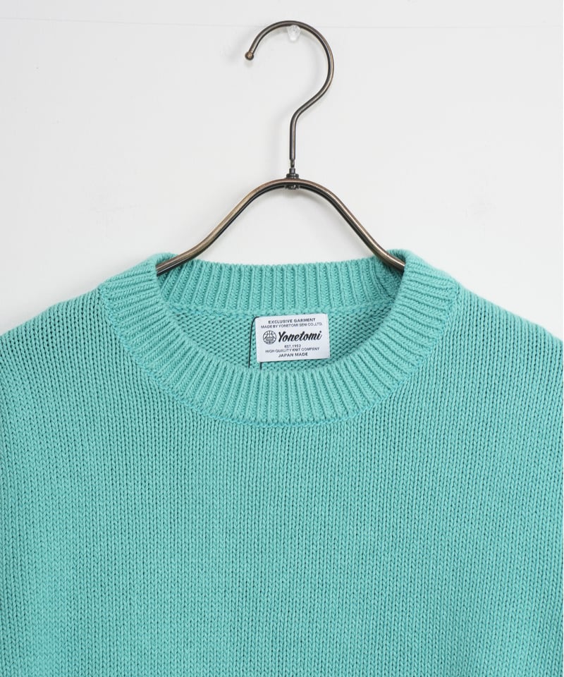 Yonetomi】WASHI COTTON KNIT P/O_241226000202 |