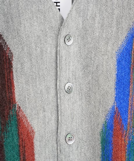 【COOHEM〈men's〉】WOOL ALPACA INTERSIA KNIT C/D_240903002220