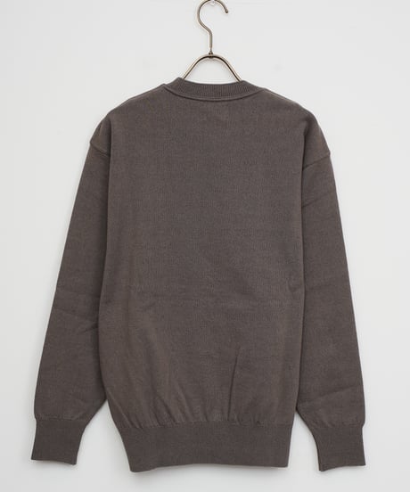 【Yonetomi〈unisex〉】WAVE COTTON KNIT PULLOVER_250802003325