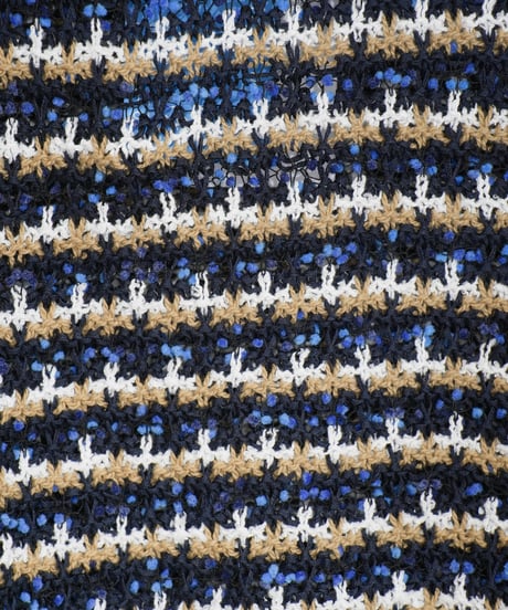 【COOHEM〈women's〉】SUKASHI BORDER KNIT V/T_250326005056