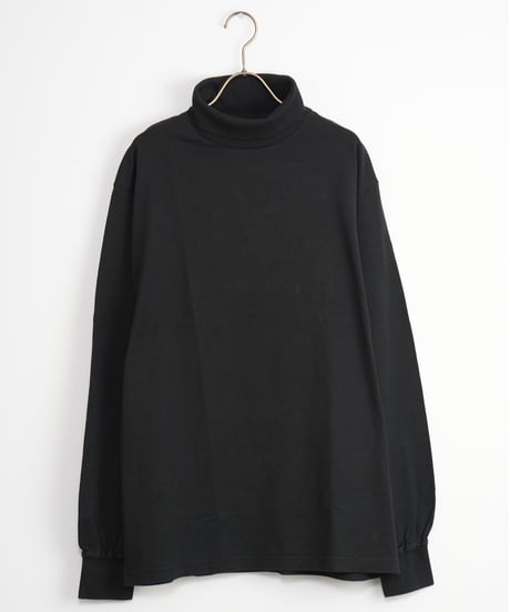 【Yonetomi〈unisex〉】NEW BASIC GARMENT DYE T-SHIRT〈TURTLE NECK 〉_240903002234