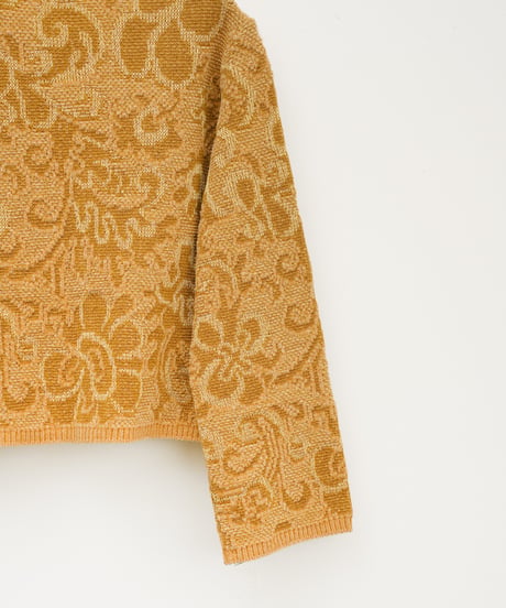 【COOHEM〈women's〉】GOBELIN JACQUARD KNIT JACKET_250828004505