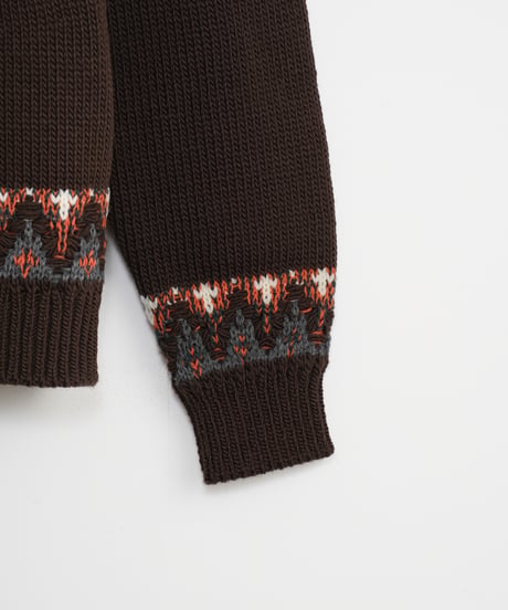 【COOHEM〈women's〉】NORDIC KNIT P/O_241003004352