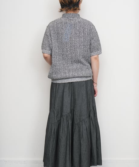 【COOHEM〈men's〉】SHADOW STRIPE KNIT P/L_250228003398