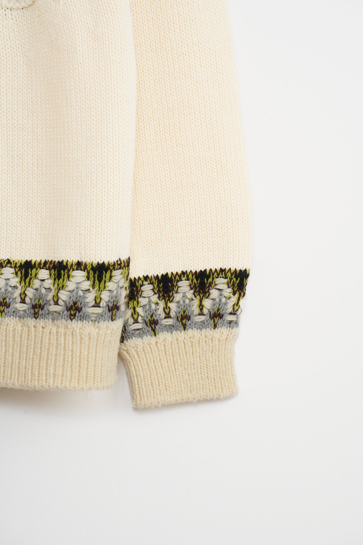 COOHEM〈men's〉】NORDIC KNIT P/O | EGAMI OFFICIAL