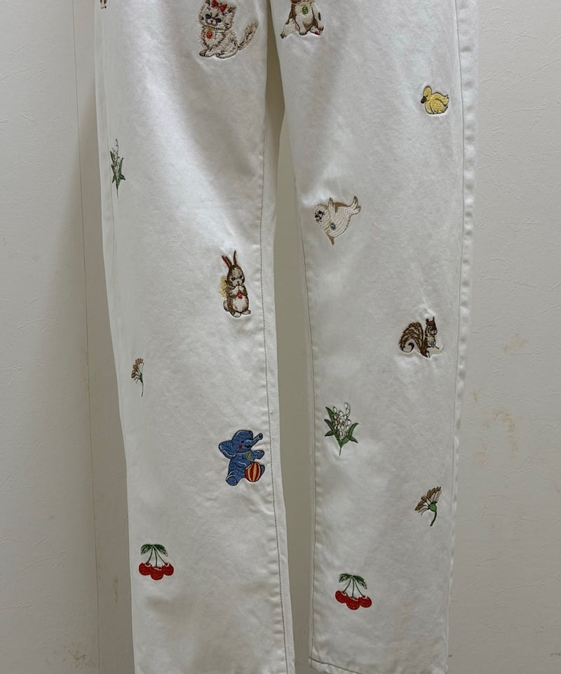 yukiemon】fortune刺繍デニムパンツ（M・2L・3L） | EGAMI OFFI