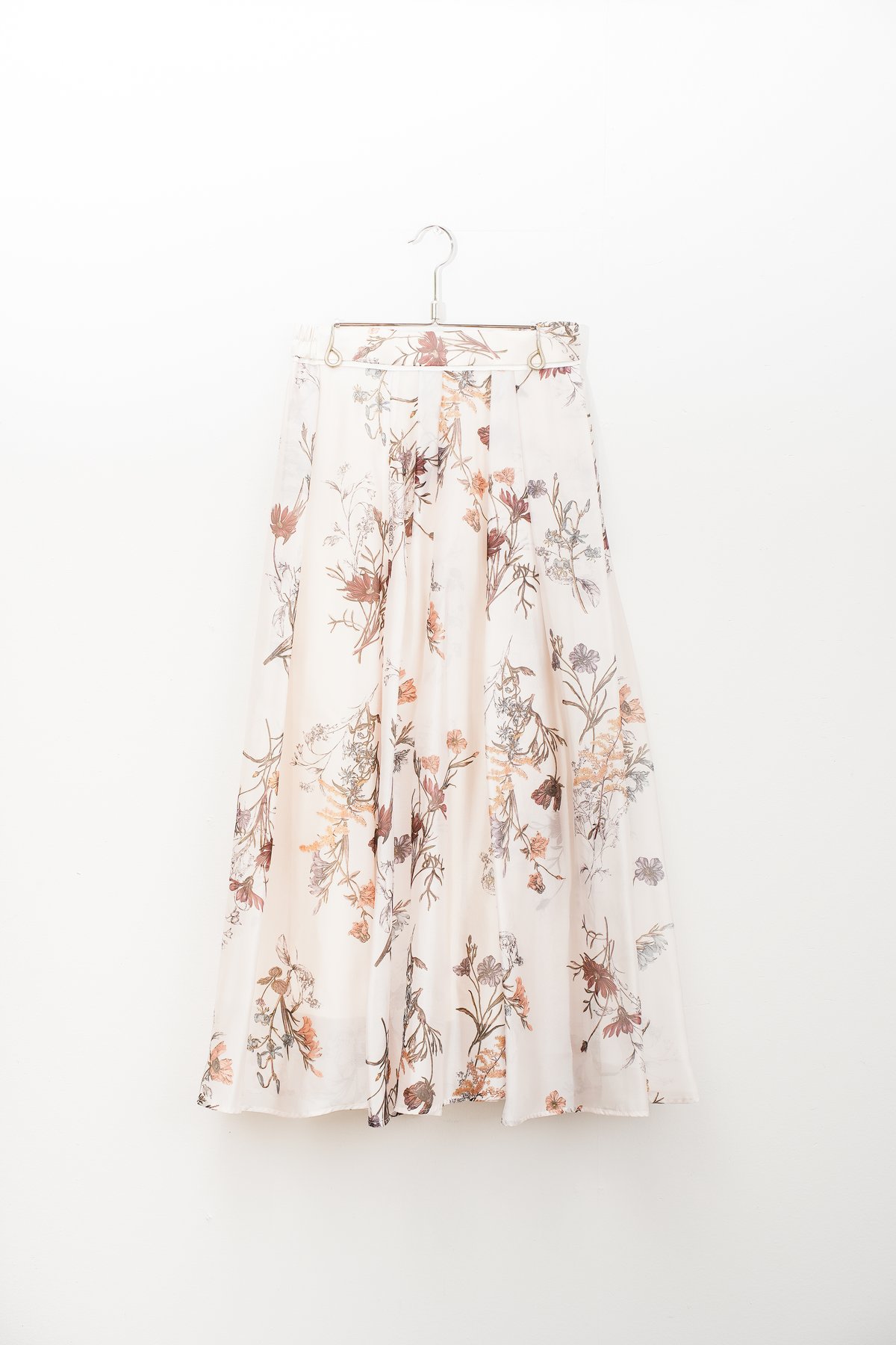 FRAY I.D】ボタニカルプリントシアータックスカート_250808003672 | EG