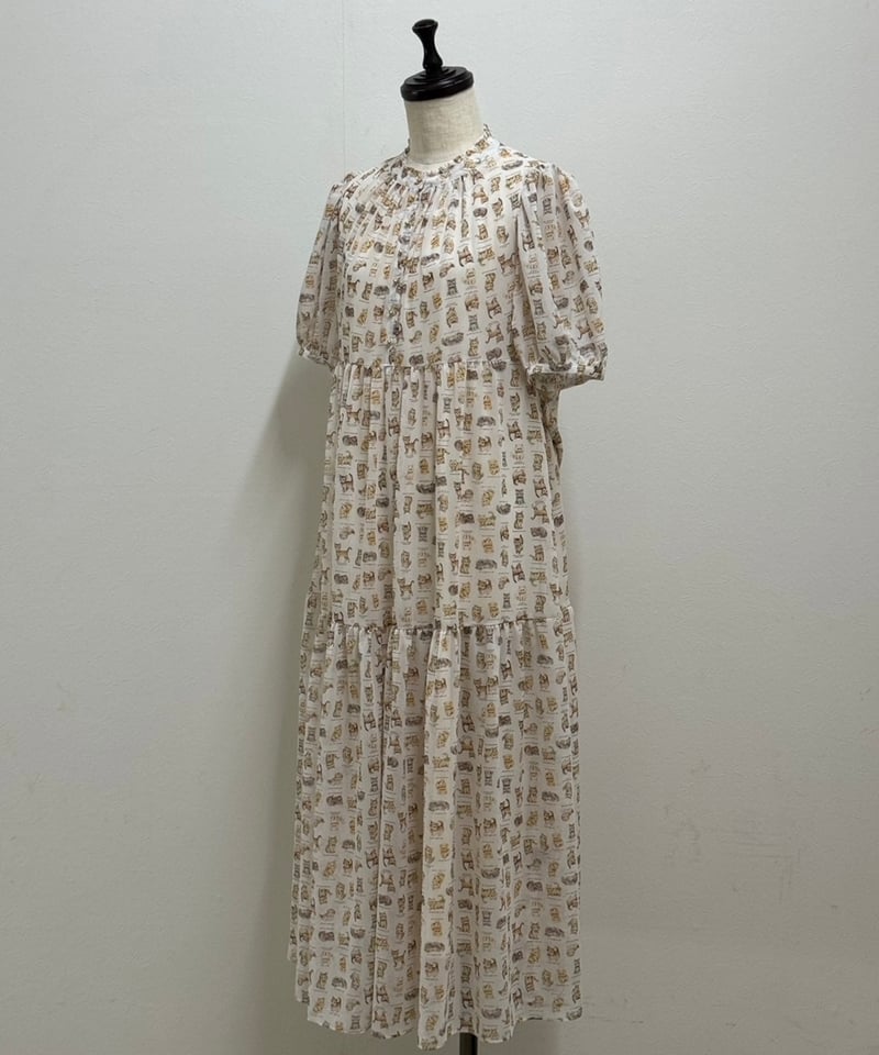 yukiemon】テキスタイルワンピース_240514005003 | EGAMI OFFI 