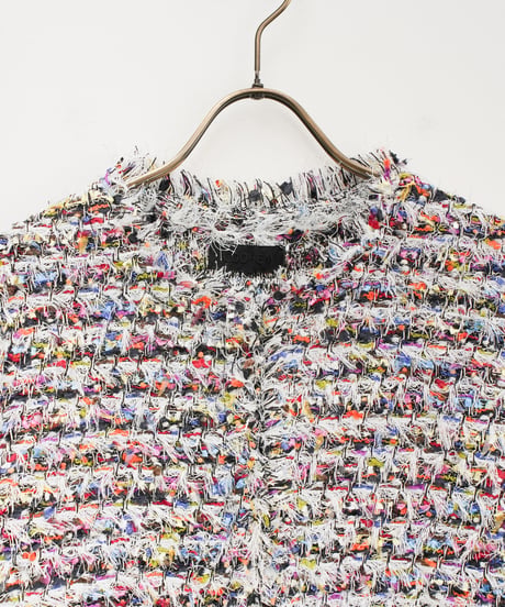 【COOHEM〈women's〉】FEATHER MIX TWEED JACKET_250828004515