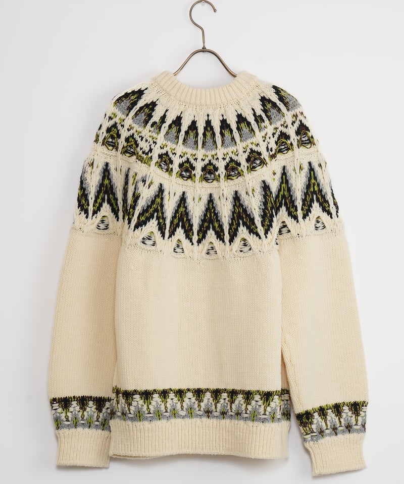 COOHEM〈men's〉】NORDIC KNIT P/O | EGAMI OFFICIAL COOHEM〈men's〉】NORDIC KNIT P/O | EGAMI OFFICIAL