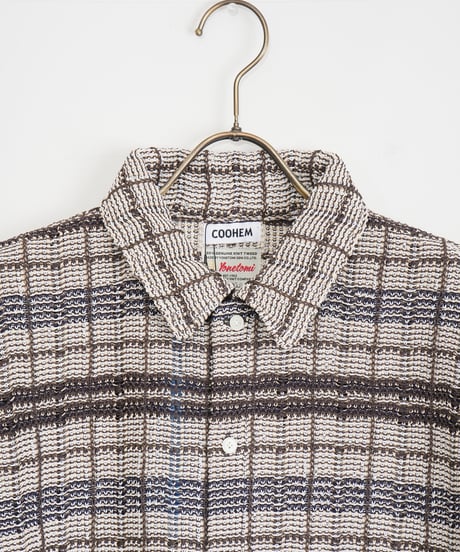 【COOHEM〈women's〉】SUKASHI CHECK TWEED S/T_250326005059
