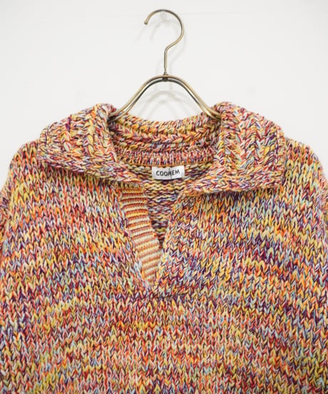 【COOHEM〈men's〉】COLORMIX BIG TENJIKU PULLOVER