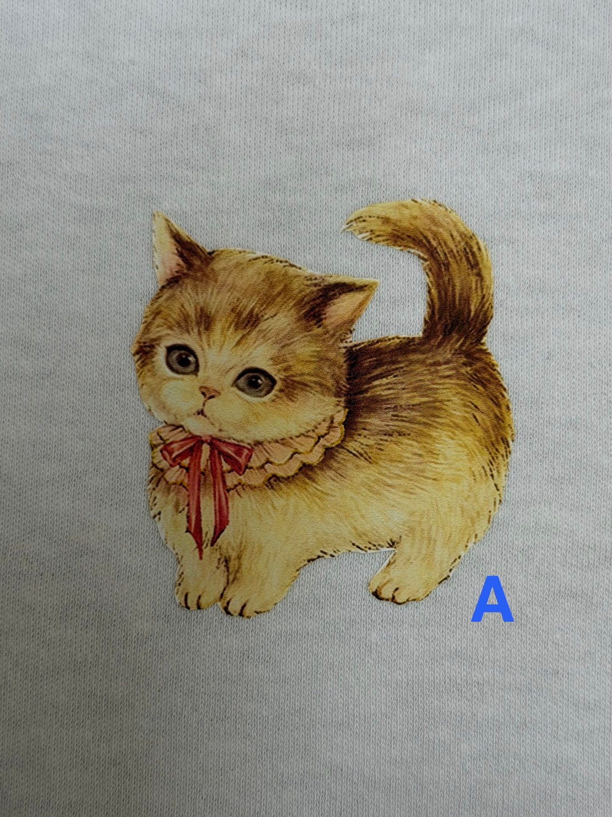 yukiemon】ぺたぺたこねこ図鑑Tシャツ（メンズサイズ2XL） | EGAMI OFFI