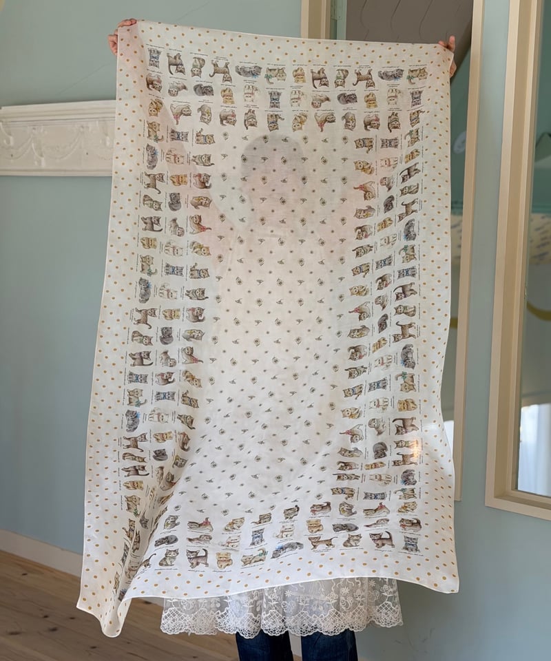 yukiemon】こねこ図鑑UVストール | EGAMI OFFICIAL WEB STORE