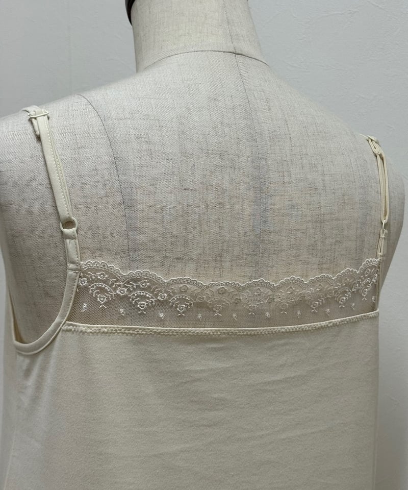 yukiemon】Aライン裾レースキャミワンピ（M） | EGAMI OFFICIAL