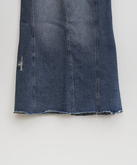 【YENN】DENIM MERMAID SK＿250502007952