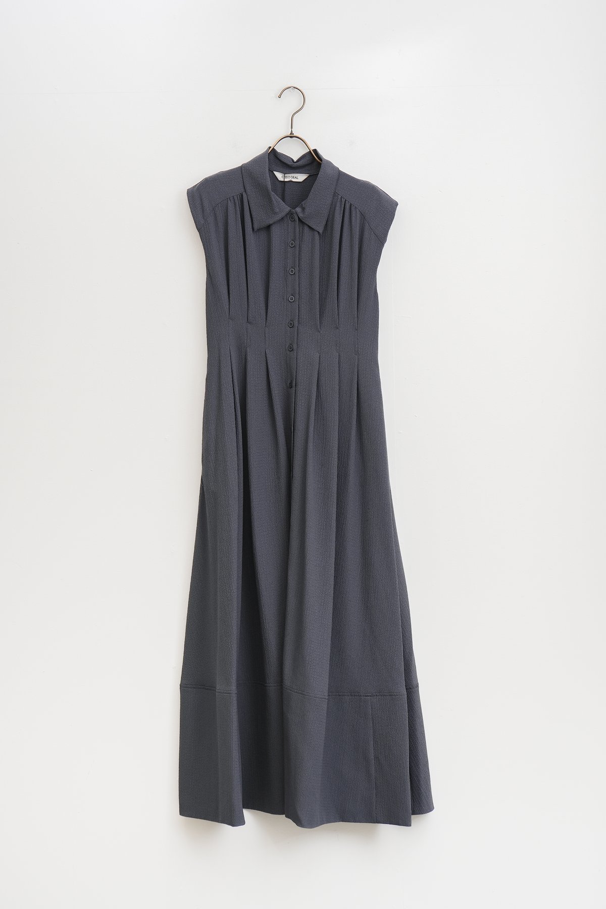 COCODEAL ノースリーブシャツワンピース SALE30%OFF】COCODEAL ココディール ノースリーブシャツ