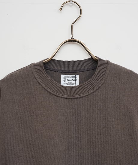 【Yonetomi〈unisex〉】WAVE COTTON KNIT PULLOVER_250802003325