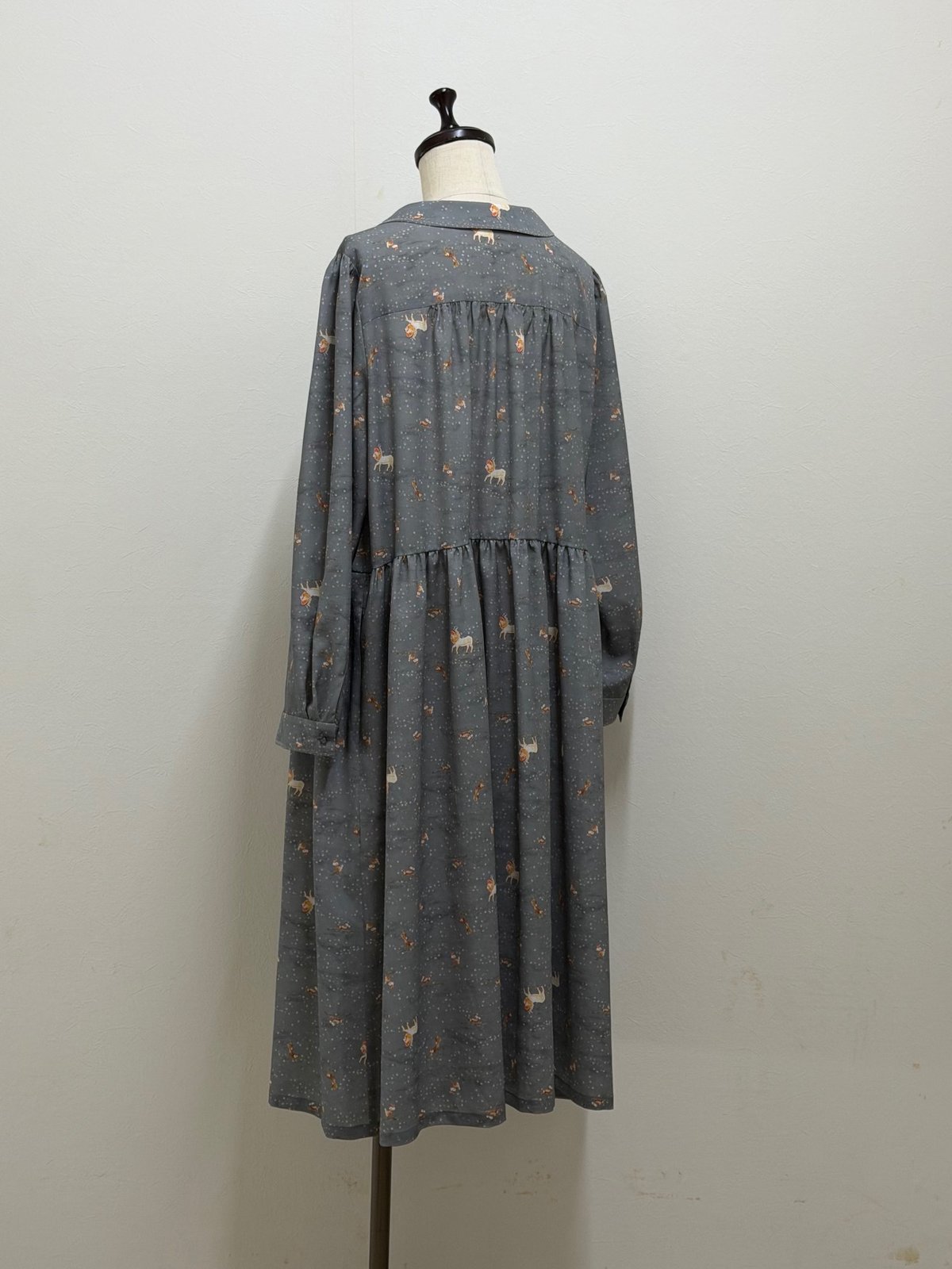 yukiemon】テキスタイルシックワンピース（デシン）（M・3L） | EGAMI