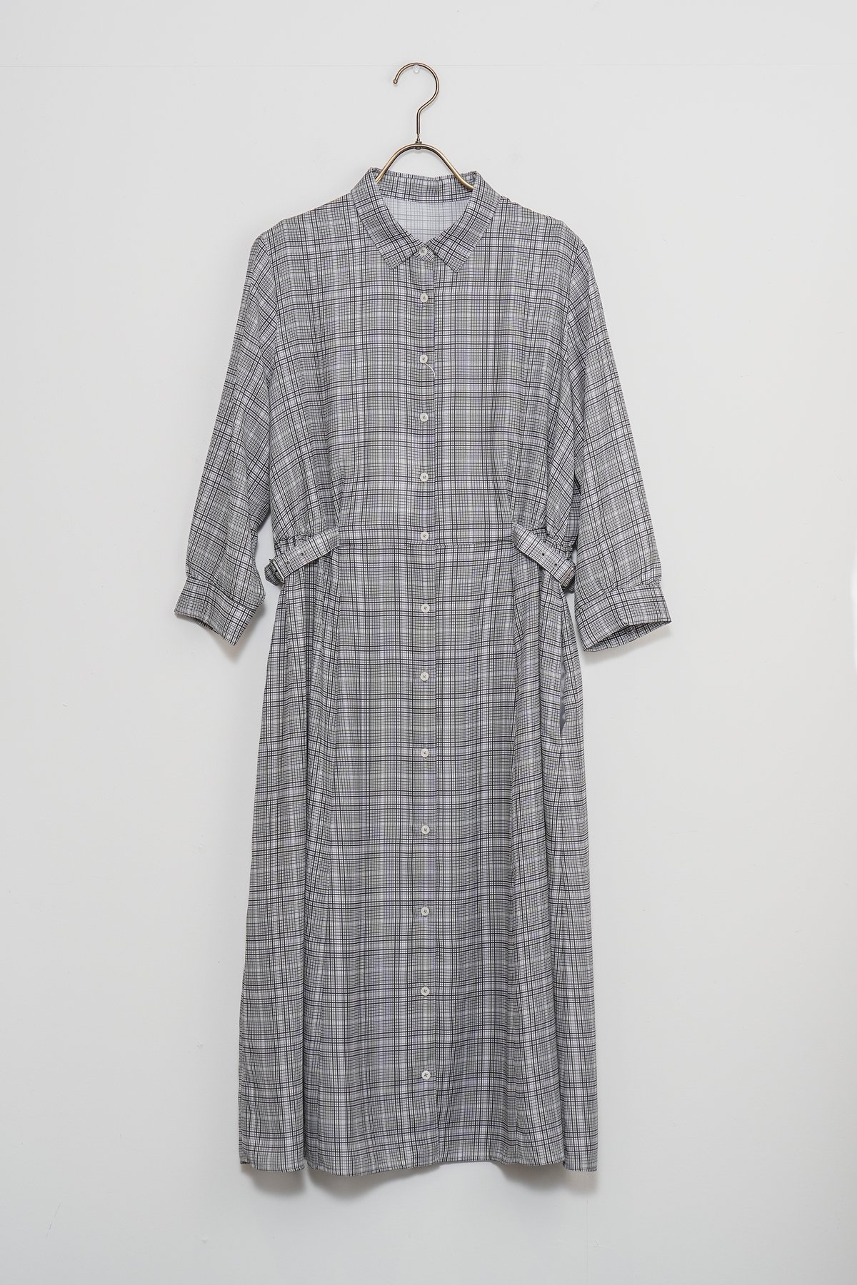 MACKINTOSH PHILOSOPHY】ビエラチェックワンピース_24080800058