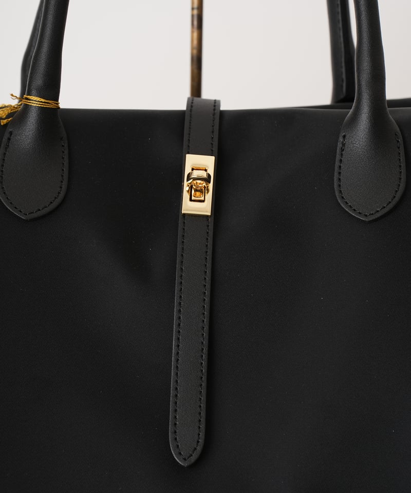 VIOLAd'ORO】ターンロック付きナイロントートバッグ＿250614000193 | E