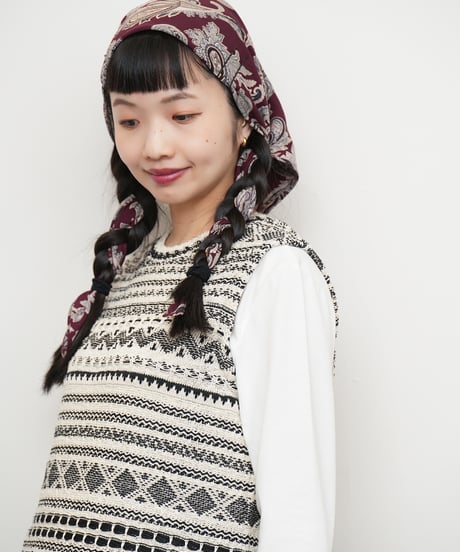 【COOHEM〈women's〉】SUMMER NORWEGIAN KNIT P/O_250326005058