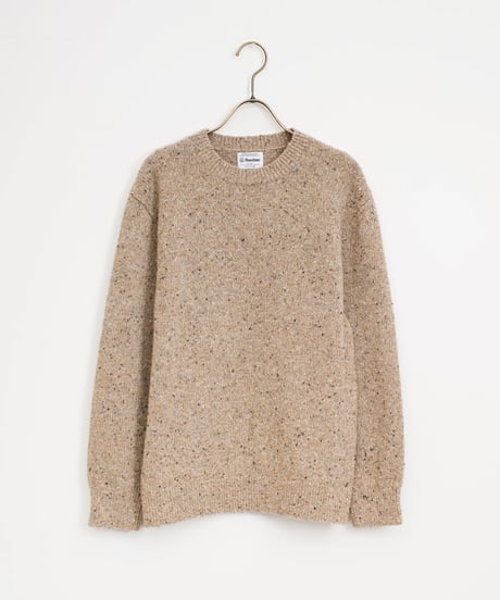 【Yonetomi〈unisex〉】COLOR NEP KNIT PULLOVER_2501011008074