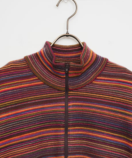 【COOHEM〈women's〉】MULTI KASURI TENJIKU KNIT PULLOVER_250802003310
