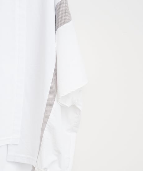 【Parc.1】タフタ×メッシュトップス＿250510008307