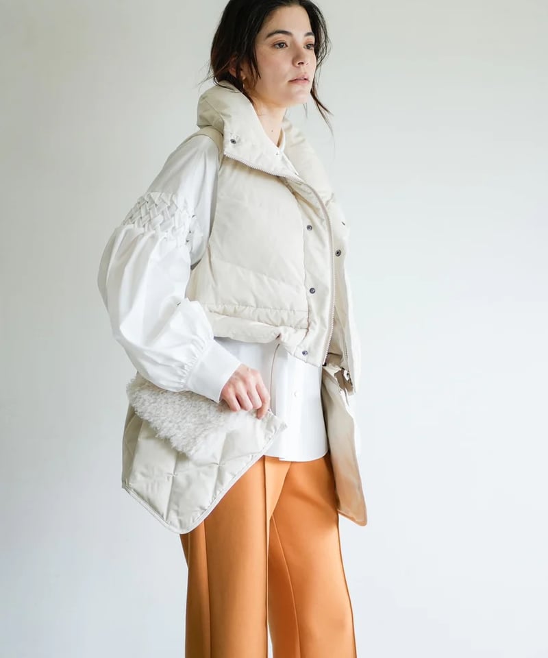 Lallia Mû】ファーポケットダウンベスト_240926003831 | EGAMI O