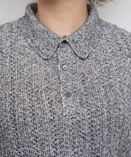 【COOHEM〈men's〉】SHADOW STRIPE KNIT P/L_250228003398