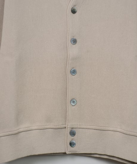 【Yonetomi〈unisex〉】GIMA COTTON KNIT C/D (V NECK)_250228003409
