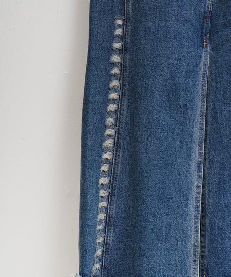 【YENN】DENIM MERMAID SK＿250502007952