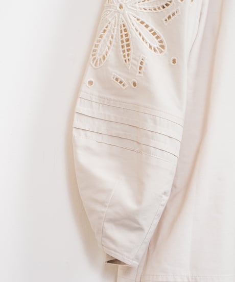 【MARILYN MOON】Original flower embroidery 2way dress_2404040015020