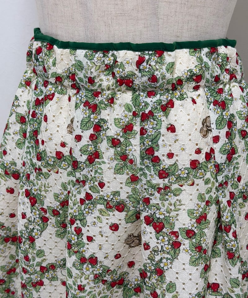 yukiemon】レーシー丈長スッキリスカート（M・3L） | EGAMI