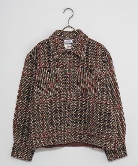 【COOHEM〈women's〉】VELVET CHECK TWEED J/K_240727009865