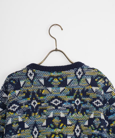 【COOHEM〈men's〉】TUNISIAN JACQUARD P/O_241003004361