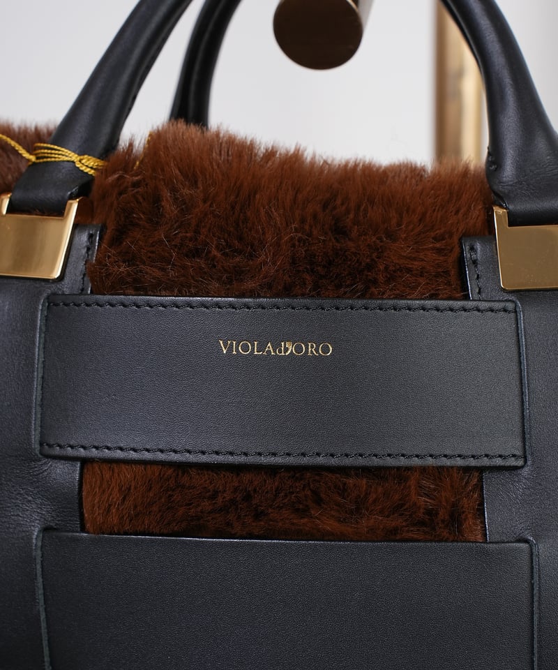VIOLAd'ORO】ELMO ファーバッグ _230929007943 | EGAMI O