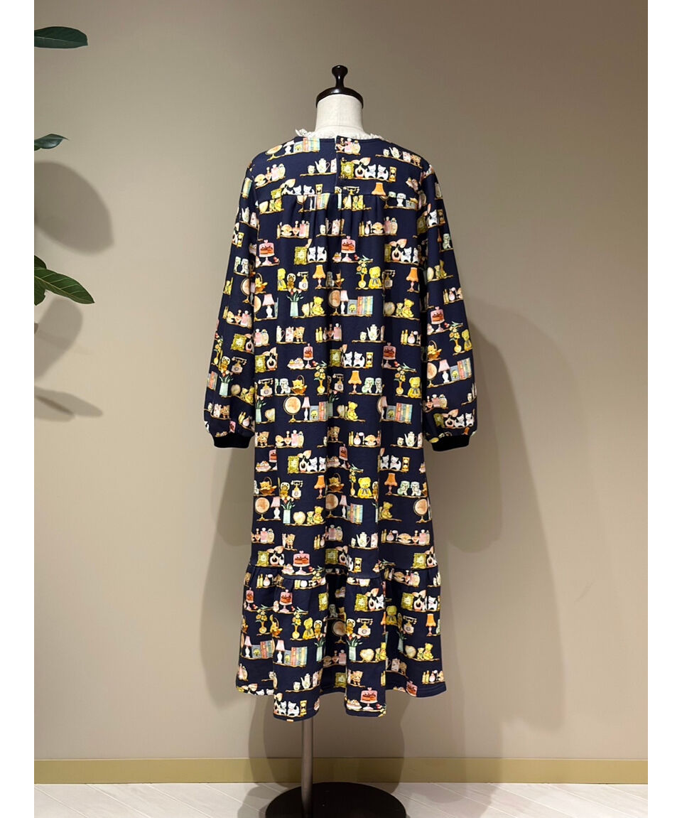 yukiemon ワンピース yukiemon】ボンボンフラワーワンピース（3L） | EGAMI OFFICIAL