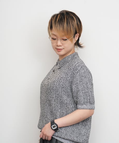 【COOHEM〈men's〉】SHADOW STRIPE KNIT P/L_250228003398