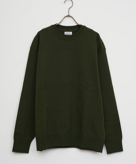 【Yonetomi〈unisex〉】WAVE COTTON KNIT PULLOVER_250802003325