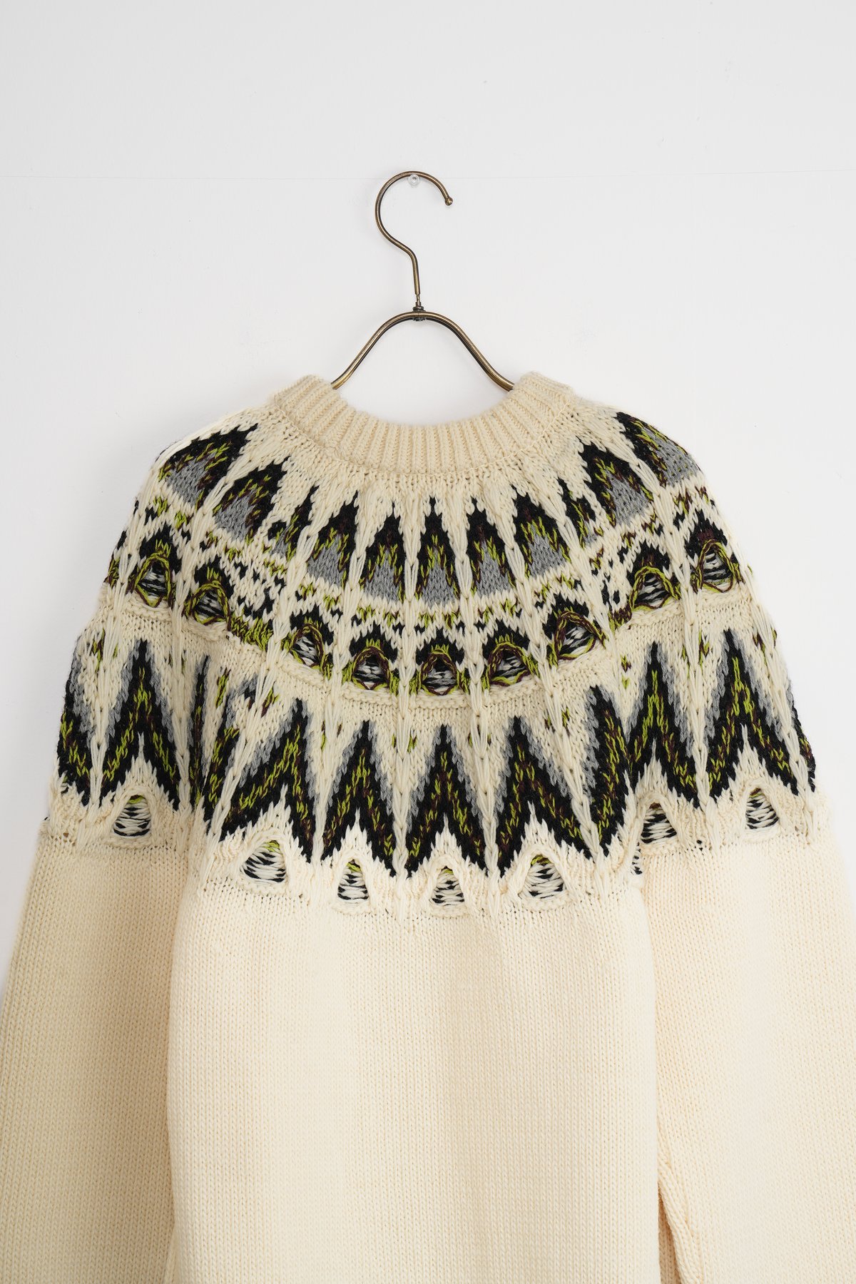COOHEM〈men's〉】NORDIC KNIT P/O | EGAMI OFFICIAL