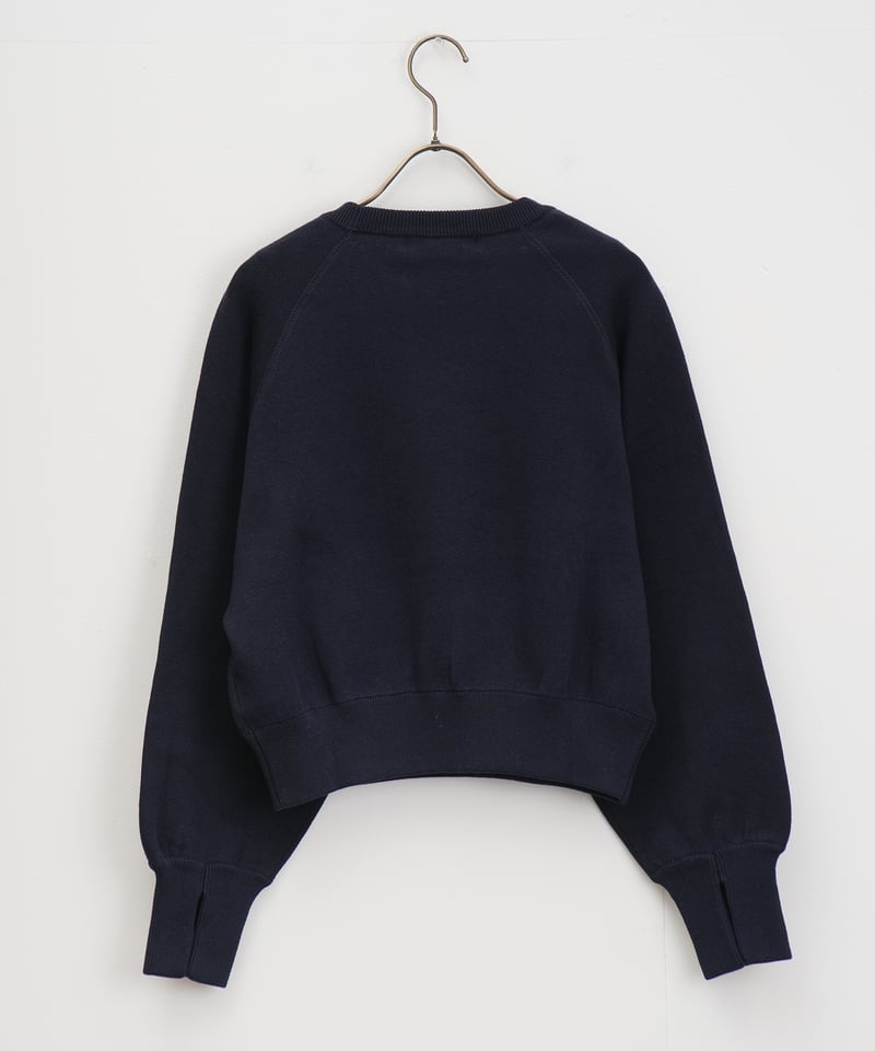 COCO DEAL】CLUBロゴ刺繍スウェットライクニット_250124001208 COCO DEAL】CLUBロゴ刺繍スウェットライクニット_250124001208