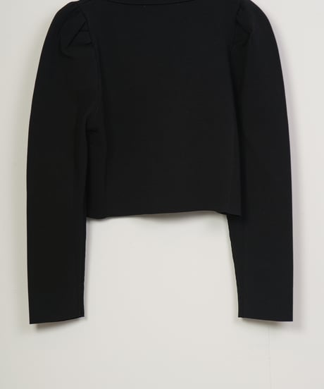 【COCO DEAL】パフスリーブニットジャケット_250124001209